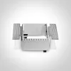 50105RM WHITE GU10 10W TRIMLE nélküli sötét fény fényvisszaverő nélkül