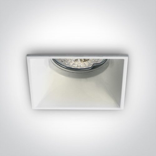 50105TG / W WHITE GU10 50W SEMI TRIMLESS