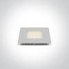 50108FA / W / C fehér LED 8W CW IP40 230V