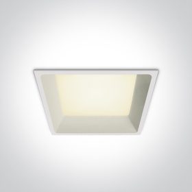 50122D / W / C fehér LED 22W CW IP20 230V sötét fény