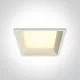 50122D / W / W fehér LED 22W WW IP20 230V sötét fény