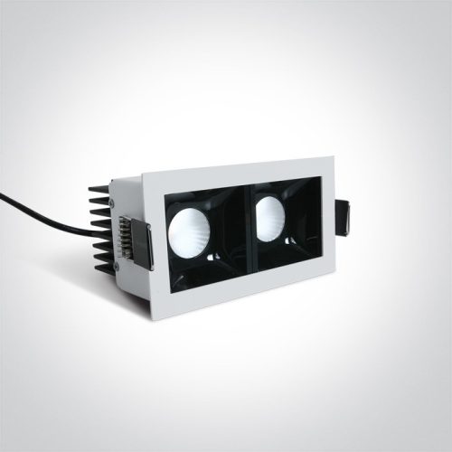 50207B / W / W fehér LED 2x6,5W WW 36DEG IP20 350mA szabályozható