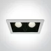 50220B / W / C fehér COB LED 2x20W CW 30deg 230V