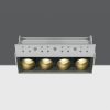 50403ATH / B / W Fekete 10W WW Trimless IP20 230V sötét fény