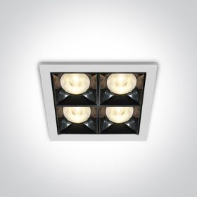 50406B / W / W fehér LED 16W WW 38DEG IP20 230V