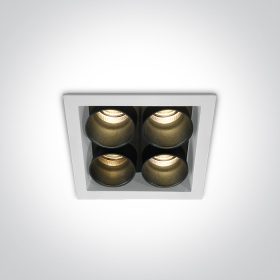 50406C / W / W fehér LED 10W WW IP20 230V sötét fény