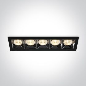 50506B / B / W Fekete LED 20W WW 38DEG IP20 230V