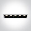 50507B / W / W fehér LED 5x6,5W WW 36DEG IP20 350mA szabályozható