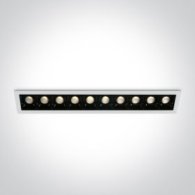   50902b / w / w fehér LED 10x2W WW 30deg IP20 700mA szabályozható