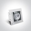 51010TR / W White MR16 GU10 Trimless doboz