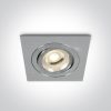 51105ABG / AL alumínium GU10 50W Állítható