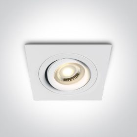 51105ABG / W WHITE GU10 50W Állítható