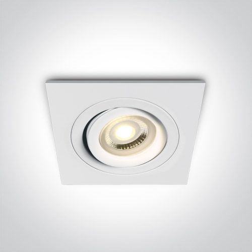 51105ABG / W WHITE GU10 50W Állítható