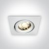 51105cgu / w white gu10 50w