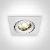 51105cgu / w white gu10 50w