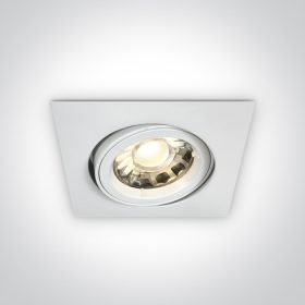 51105cgu / w white gu10 50w