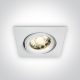51105cgu / w white gu10 50w