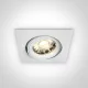 51105cgu / w white gu10 50w