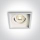 51105N / W WHITE GU10 50W Állítható