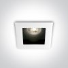 51105TA / W White Állítható GU10 50W Sötét Light