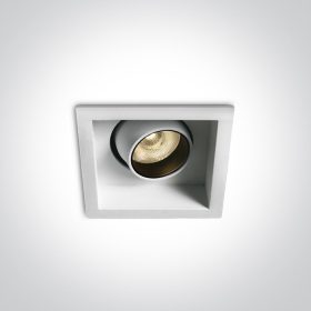   51106m / w / w fehér COB LED 6W WW 350MA 24DEG IP20 szabályozható állítható