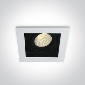   51112E / W / W fehér LED 12W WW IP20 700MA 40DEG állítható félig sötét fény