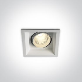   51115TR / W / W fehér COB LED 15W WW 36D IP20 félig Trimless + Driver 230V