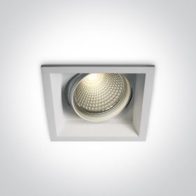   51120TR / W / W fehér COB LED 20W WW 36D IP20 félig Trimless + Driver 230V