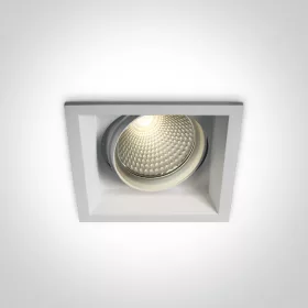   51120TR / W / W fehér COB LED 20W WW 36D IP20 félig Trimless + Driver 230V