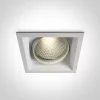 51140TR / W / W fehér COB LED 40W WW 36D IP20 félig Trimless + Driver 230V