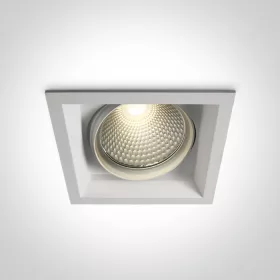  51140TR / W / W fehér COB LED 40W WW 36D IP20 félig Trimless + Driver 230V