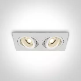 51205ABG / W White Gu10 2x50w