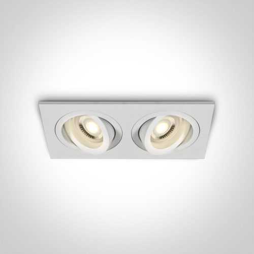 51205ABG / W White Gu10 2x50w
