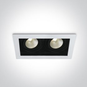   51212E / W / W fehér LED 2x12W WW IP20 700MA 40DEG állítható fél sötét fény