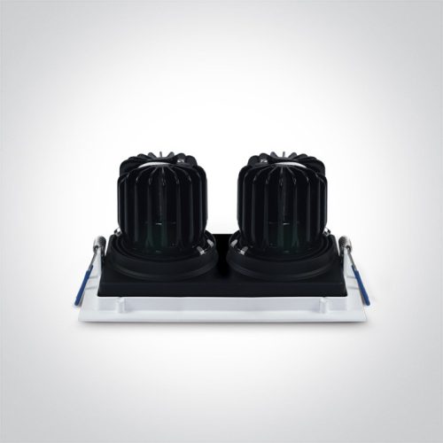 51212E / W / W fehér LED 2x12W WW IP20 700MA 40DEG állítható fél sötét fény