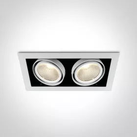 51230 / W / W fehér COB LED 2x30W WW 38DEG 230V
