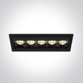 51506b / b / w Fekete LED 20W WW 38DEG IP20 230V