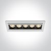 51506B / W / W fehér LED 20W WW 38DEG IP20 230V