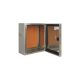 Rozsdamentes Fém Elosztószekrény Sfx 250X250X150 Mm Ip65 54025