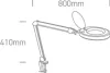 61066 / W fehér LED 8W DL 230V nagyító lencse