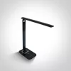 61068b / c fekete asztali lámpa LED 12W CW DIMMBLEBLE 100-240V