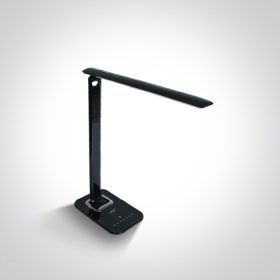   61068b / c fekete asztali lámpa LED 12W CW DIMMBLEBLE 100-240V