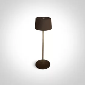   61082A / BR BROWN LED 3,3W WW asztali lámpa újratölthető USB Socket IP65 szabályozható
