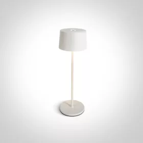   61082A / W fehér LED 3,3W WW asztali lámpa újratölthető USB socket IP65 szabályozható