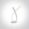 61086 / W Homok fehér LED asztali lámpa 12W WW IP20 230V
