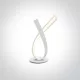 61086 / W Homok fehér LED asztali lámpa 12W WW IP20 230V