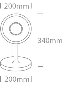 61126 / W LED fehér 3-CCT 7W asztali tükör szabályozható IP20