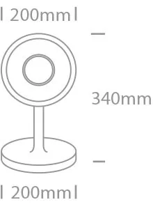 61126 / W LED fehér 3-CCT 7W asztali tükör szabályozható IP20