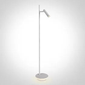   61132b / w fehér LED olvasás 3W + 8W alap WW padló lámpa IP20 230V