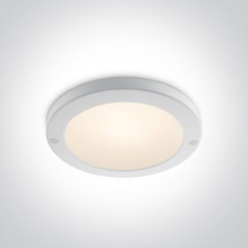 62018F / W / W fehér PLAFO LED 18W WW IP40 230V